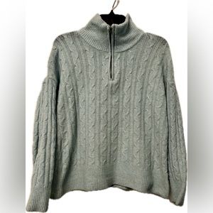 Olive + Oak Quarter-Zip Sweater